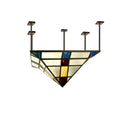 Meyda 60" Square Polaris Semi-Flushmount 78190