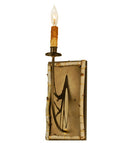 Meyda 6" Wide Birchwood Wall Sconce 79728