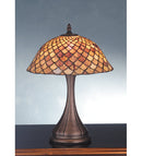 Meyda 16.5"H Tiffany Fishscale Accent Lamp 81063
