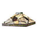 Meyda 17" Square Pine Branch Mission Shade '81079