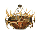 Meyda 68"W Antlers Elk Inverted Pendant- 81321