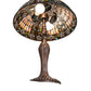 Meyda 22.5"h Fleur-de-lis Table Lamp - 81447