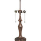 Meyda 22.5"h Fleur-de-lis Table Lamp - 81447