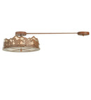 Meyda 16"W Running Horses Flushmount 81505