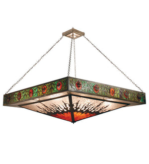 Meyda 72"Sq Island Resort Inverted Pendant 81984