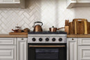 Kucht Signature 30" Gas Range with Convection Oven in Black with Black Knobs & Gold Handle KNG301-K-GOLD