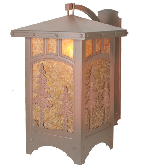 Meyda 19" Wide Utowana Lake Curved Arm Wall Sconce 82623