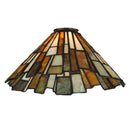Meyda 13" Wide Delta Jadestone Shade '82852