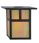 Meyda 6.5" Square Hyde Park "T" Mission Shade 83246