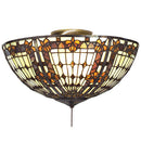 Meyda 16"W Fleur-de-lis Flushmount  95271