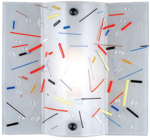 Meyda 12"W Metro Fusion Circus Wall Sconce 98151