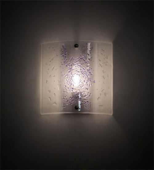 Meyda 11" Wide Metro Fusion Ice Wall Sconce '98160