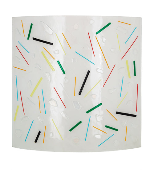 Meyda 11"W Metro Fusion Circus Replacement Shade 98429