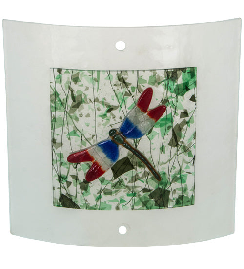 Meyda 11"W Metro Fusion Il Drago Shade 98783