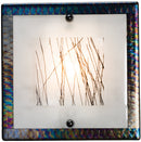 Meyda 12"W Metro Fusion Silkwood Wall Sconce 99278