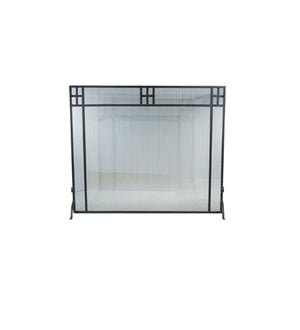 Meyda 53"W X 45"H Prairie Fireplace Screen 99442