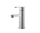 KubeBath Aqua Roundo Single Hole Mount Bathroom Vanity Faucet - Chrome, AFB033
