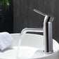 KubeBath Aqua Rondo Single Hole Mount Bathroom Vanity Faucet - Chrome, AFB090