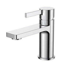 KubeBath Aqua Sotto Single Lever Bathroom Vanity Faucet - Chrome, AFB10901