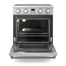 Thor Kitchen 3-Piece Appliance Package - 30-Inch Electric Range, Refrigerator with Water Dispenser, and Dishwasher in Stainless Steel