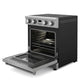 Thor Kitchen 3-Piece Appliance Package - 30-Inch Electric Range, Refrigerator, and Dishwasher in Stainless Steel