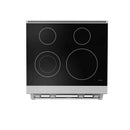 Thor Kitchen 4-Piece Appliance Package - 30-Inch Electric Range, Refrigerator with Water Dispenser, Dishwasher, and Microwave in Stainless Steel