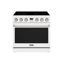 Thor Kitchen 36 Inch Electric Range in White - Contemporary Professional