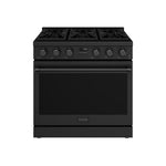 Thor Kitchen 36-Inch Liquid Propane Range in Black - Contemporary Professional
