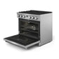 Thor Kitchen 2-Piece Appliance Package - 36-Inch Gas Range and Pro-Style Wall Mount Range Hood in Stainless Steel