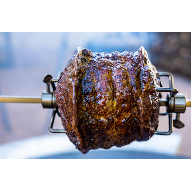 Arteflame Barbecue Grill Rotisserie With Cordless Motor