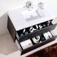 Bliss 40 in. Wall Mount Modern Bathroom Vanity - Gray Oak