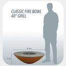Arteflame Classic 40" - Fire Bowl With Cooktop