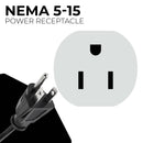 FORNO Como 24-Inch Drawer Refrigerator Stainless Steel Outdoor/Indoor 4.87 cu.ft. Capacity - FDROD1611-24S