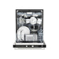 FORNO 3-Piece Appliance Package - 36-Inch Marco Gas Range, French Door Refrigerator, & Dishwasher in Stainless Steel FBDL-009-01CAUS