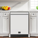 Forno Romano 24-Inch Built-In Dishwasher in Stainless Steel - FDWBI8035-24
