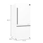 FORNO Milano Espresso Package - 62-Inch, 34.4 cu. ft. Refrigerators with Bottom Freezers