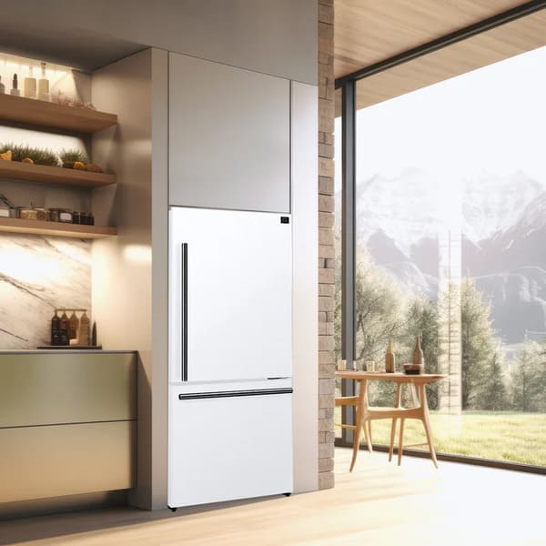 FORNO Milano Espresso Package - 62-Inch, 34.4 cu. ft. Refrigerators with Bottom Freezers