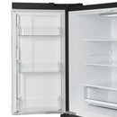 FORNO 2-Piece Appliance Package - 30-Inch Slide-In Induction Range and 36-Inch French Door Refrigerator in Black with Antique Brass Handle FBDL-014-13CAUS