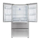 FORNO 2-Piece Appliance Package - 30-Inch Electric Range and 36-Inch French Door Refrigerator in Stainless Steel FBDL-013-03CAUS