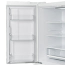FORNO 2-Piece Appliance Package - 30-Inch Slide-In Induction Range and 36-Inch French Door Refrigerator in White with Stainless Steel Handle FBDL-014-08CAUS