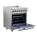 Forno Massimo 30-Inch Freestanding Electric Range in Stainless Steel (FFSEL6020-30)