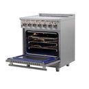 Forno Massimo 30-Inch Freestanding Electric Range in Stainless Steel (FFSEL6020-30)