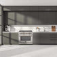 Forno 36-Inch Capriasca Dual Fuel Range - Gas Cooktop with 240v Electric Oven - 6 Burners, Convection Oven and 120,000 BTUs (FFSGS6187-36)
