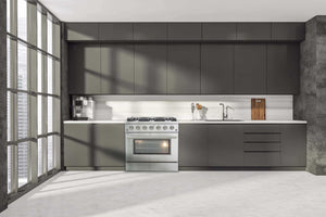Forno Galiano 36-Inch  Gas Range with 6 Burners and Gas Convection Oven (FFSGS6244-36)