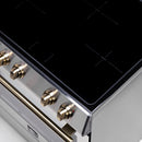 FORNO Leonardo Espresso 30" Slide-In Electric Induction in Stainless-Steel - FFSIN0982-30