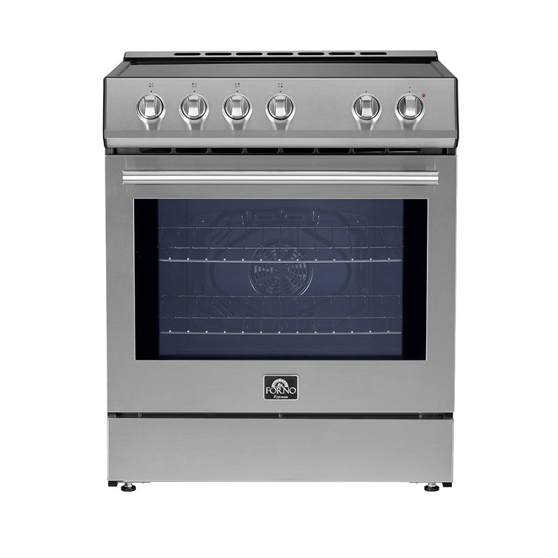 FORNO Leonardo Espresso 30" Slide-In Electric Induction in Stainless-Steel - FFSIN0982-30