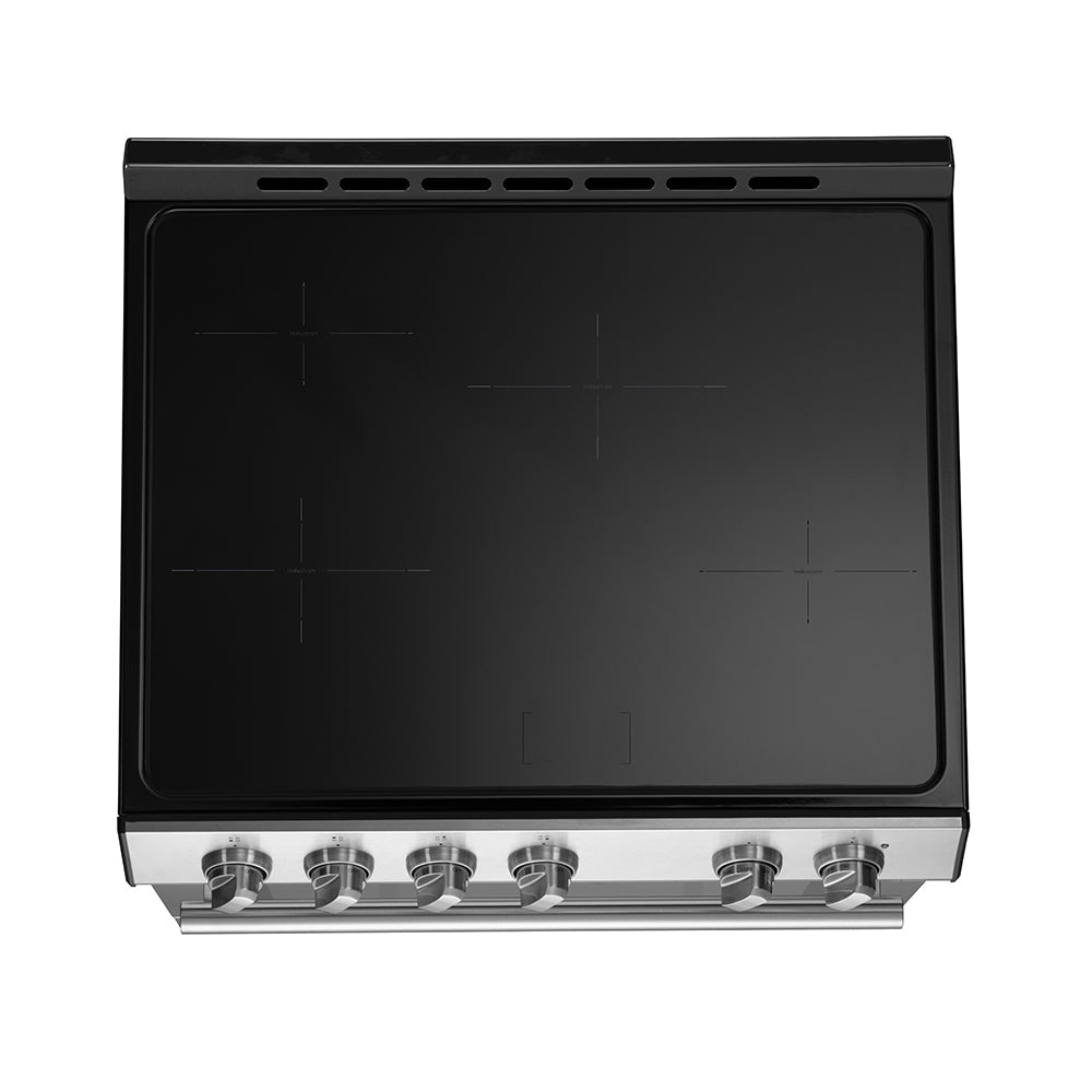 FORNO Leonardo Espresso 30" Slide-In Electric Induction in Stainless-Steel - FFSIN0982-30