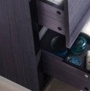 KubeBath Bliss 30 in. Free Standing Modern Bathroom Vanity - Gray Oak, FMB30-GO