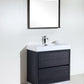 KubeBath Bliss 36 in. Free Standing Modern Bathroom Vanity - Gray Oak, FMB36-GO