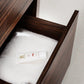KubeBath Bliss 36 in. Free Standing Modern Bathroom Vanity - Walnut, FMB36-WNT